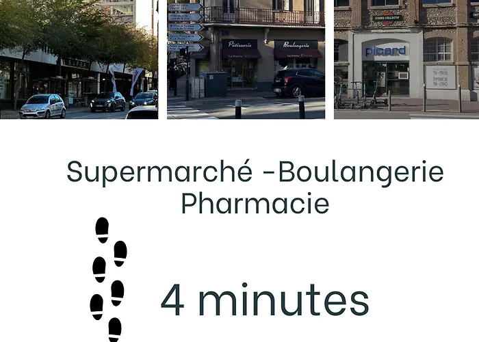 Appartamento Lumineux Et Spacieux 2 Avec Parking Gratuit Dans La Rue